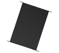 MAGICLULU Toit de Poulailler en Tissu Oxford Noir, Imperméable Bords Renforcés, pour Coopératives en Plein Air Pendant Les Mois D'été Chauds