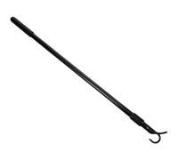 MAGICLULU Tringle Rideau Aluminium Baguette Noire Extensible pour Store Vertical Résistante Corrosion et Facile à Manœuvrer