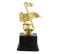 MAGICLULU Trophée de Musique Plastique pour Concours Scolaire Modèle Note de Musique Unique Souvenir et Récompense pour Étudiants et Garçon Fille