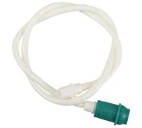 MAGICLULU Tube de Pompe Manuelle à Ventouses Blanc 62 Cm en Caoutchouc Épaissi pour Connexion Précise, Prolongateur Élégant Adapté pour Ventouses à Domicile