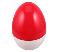 MAGICLULU Œuf de Pâques Transparent Boîte Remplissable Ouverte DIY pour Décoration Fête Anniversaire Mariage Rouge Blanc