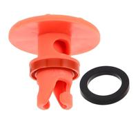 MAGICLULU Valve de Dégonflage Rapide Orange Joint et Bouchon, Adaptateur de Pompe pour Paddleboard et Barques Gonflables, Accessoires pour Loisirs Nautiques, Usage en Plein Air