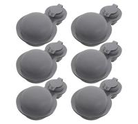 MAGICLULU Valve de Gonflage/dégonflage Rapide pour Oreiller de Voyage Gonflable U en TPU, Bouchon de Valve de Camping 6 Pièces, Pièces de Rechange pour Oreiller Gonflable de Voyage,