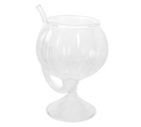 MAGICLULU Vampire Wine Sippy Cup With Pumpkin Shape And Built-in Straw Unique Bar Glass For Halloween Parties Cocktail Juice And Festive Home Decor