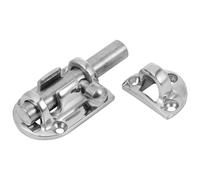 MAGICLULU Verrou de Porte Acier Inoxydable Loquet Coulissant de Sécurité et Résistant Corrosion Cible pour Portes Fenêtres et Bateaux Installation Facile et Maintien Ferme