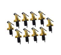 MAGICLULU Verseurs pour Bouteilles D'huile Ménagers 10 Pcs, Embouts Poussoirs en Abs, Anti-Fuite, Contrôle Précis De l'huile, Accessoires Cuisine Pratiques Et Légers
