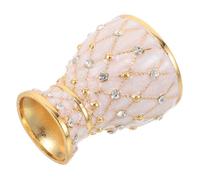 MAGICLULU Vintage Shot Cup Rétro Antichoc avec Motif Quadrillé et Strass à Liqueur Européen pour Cocktails et Whisky pour et Usage Extérieur