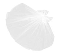 MAGICLULU Voile de Mariée pour Animaux de Compagnie à Nœud Blanc | Fixation Peigne, Polyester, pour Petits Chiens, Sessions Photo et Événements Spéciaux
