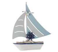 MAGICLULU voilier de Style Marin insubmersible Pirate décor coloré Bateaux vibesretro bouda Decoration Interieure décor de voilier à la Maison modèle de Bateau Nautique Le Fer