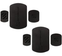 Magicmount Magnetic Car Phone Replacement Plate With Extra Strong Hold, Universal With All Devices, Black (Pack Of 2)