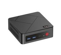 MAGICNUC AS1 Mini-PC Bureau-Maison, Ryzen 5 3550H (Surpasse N150/N100, Jusqu'à 3.7GHz), Mini Ordinateur, 16Go DDR4, 512Go SSD PCIe3.0, Double RJ45 LAN, Triple Affichage, Wi-Fi5/BT5.0, Mini de Bureau