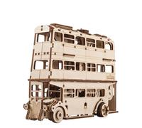 Magicobus ? Maquette en bois Harry Potter à construire, bus mécanique 3D brown TU
