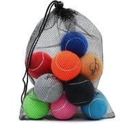 Magicorange Lot de 20 balles de jeu à quatre pattes de 12 cm avec filet et peuvent l'attraper dans la teinte (vos couleurs, 6,9 cm)