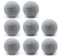 Magicorange Lot de 8 balles de tennis prédécoupées pour pieds de meubles et protection du sol, résistantes (gris)