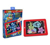 MagicPad, la tablette avec des marqueurs néon et 8 effets de lumière brillants pour donner vie à vos dessins.
