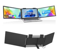 MAGICRAVEN Double Écran PC Portable sans Fil, 14" Moniteur Portable FHD 1080P IPS Double Écran Portatif USB C, Extension Écran pour Ordinateur Portable 14"-16.5" Compatible Windows/Mac/Téléphone/Jeux