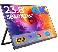 MAGICRAVEN Écran Portable Moniteur 4K, 23,8" Portable Monitor IPS Écran Portatif USB C Screen HDMI avec Haut-parleurs Intégrés, Ecran PC Portable pour Ordinateur Laptop Mac Téléphone Switch PS5 Jeux