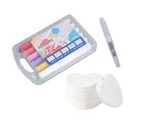 Magics Puff Paint Foam Texture Paper 3D Drawing Paper Sponge 3D Foam Texture Painting Kits with Watercolor Pen Magic Puff Paint Puff