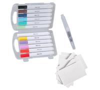 Magics Puff Paint Foam Texture Paper Drawing Paper Sponge Foam Texture Painting Kits with Watercolor Pen Magic Puff Paint Drawing Painting Kits with Watercolor Pen for Kid