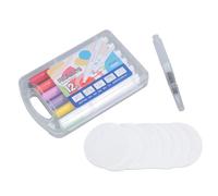 Magics Puff Paint Foam Texture Paper Drawing Paper Sponge Painting Kits with Watercolor Pen Magic Paint Drawing Painting Kits with Watercolor Pen for Kid