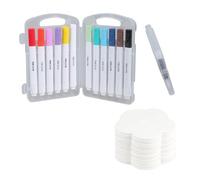 Magics Puff Paint Mousse Texture Papier Papier De Dessin Sponge Mousse Peinture Kits Avec Aquarelle Stylo Avec Un Stylo À Aquarelle Pour Gamin