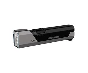 MagicShine Scoutlite Vario Max 3000 Lumière Portable Ultra compacte Flat 3000 lumens, Corps en Aluminium, Recharge USB-C (Noir)