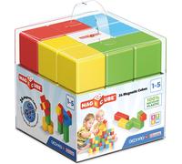 Magicube Color Cristal recyclé briques magnétiques 24 éléments Geomag Geo-056