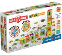 Magicube Maths Building - 10 Cubi + 45 Clip - Gioco Di Costruzione Con Cubetti Magnetici