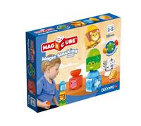 Blocs magnétiques - GEOMAG - Safari - 10 pièces - Éducatif - Plastique recyclé - Dès 12 mois