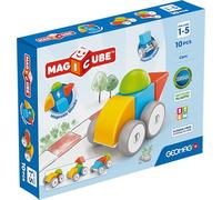 Geomag – Blocs magnétiques – Magicube 308 – 10 pièces – Véhicules – Plastique recyclé