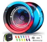 MAGICYOYO V12 Finger Spin Yoyo Yo réactif pour enfants de 8 à 12 ans ou plus, Yoyo professionnel à double usage pour débutant et avancé, yo-yo avec 12 cordes YoYo, kit d'accessoires Yo Yo