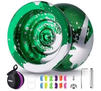 MAGICYOYO Yo-yo professionnel N11 pour joueurs avancés, YoYo 2 en 1 pour enfants, débutants, adultes, Trick-Yo Yo non réactif avec roulement réactif, accessoires inclus