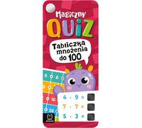 Magiczny quiz Tabliczka mno¿enia do 100 z nitem Opracowanie zbiorowe (Buch auf Polnisch)