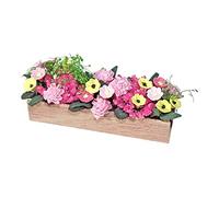 MagiDeal 1/12 Dollhouse Miniature Flower Pots, Simulation Life Scene Pretend Play, Micro Landscape Home Garden Dollhouse Plants for Decor