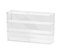 MagiDeal 1/64 Échelle Diecast Modèle Affichage de voiture Affichage Cabinet Cabinet Rack Tablet Table Vehicle Collectible Showcase For Cadeaux, 3 Couches, M