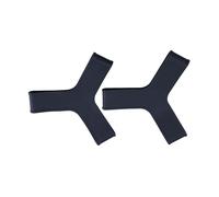 MagiDeal 1 Paire Y Sangle à Pince Griffe Maintien Gardienne Palme de Natation en Silicone Fin Keepers Gripper Strap, Noir, M