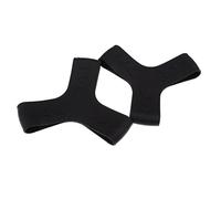 MagiDeal 1 Paire Y Sangle à Pince Griffe Maintien Gardienne Palme de Natation en Silicone Fin Keepers Gripper Strap, Noir, L