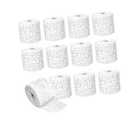 MagiDeal 12 rouleaux de gaze plâtrée, longueur totale 106,30 pouces, bandes plâtrées souples et faciles à découper pour loisirs créatifs, moulage et autres