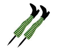 MagiDeal 2 Bâtonnets en Mousse pour Décorer Les Jambes de Sorcière à L'Halloween, pour Une Utilisation Intérieure et Extérieure