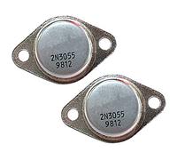 MagiDeal 2 Pcs 2N3055 NPN Transistor 100V 15A 110 W