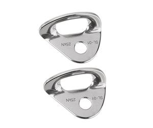 MagiDeal 2 Pièces 25kn Alpinisme Crochets à Pitons Expansion Vis Piton en