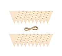 MagiDeal 20 Drapeaux de Triangle de Bannière de Morceaux pour Des Célébrations D'arbre de Festival