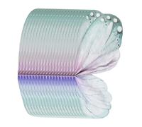 MagiDeal 20 pièces papier d'emballage de fleurs fournitures de fleuriste aile de papillon papier d'emballage de bouquet floral drôle pour l'artisanat de, verte