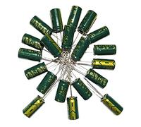 MagiDeal 20pcs Condensateur électrolytique en Aluminium Radial 15uf 400V à Faible résistance pour Ordinateurs