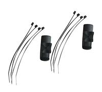 MagiDeal 2X Support GPS Tracking Appareil Poignée Motocyclette Système Fixation pour Garmin eTrex Dakota 10 20