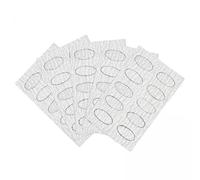 MagiDeal 2x50 Pièces Papier de Verre Autocollant pour Poussoir à Ongles, Lime En Flocons pour Couper Les Ongles, Papier de Verre Pré-polissage, Poussoir à