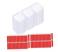 MagiDeal 30 boîtes à faux ongles à pression, présentoir transparent pour ongles artificiels, petit format, idéal pour les fournitures de salon et les