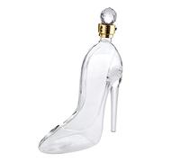 MagiDeal 375 ML Nouveauté Talons Hauts Forme Carafe Cristal Verre Merlot Rhum Bouteille de Vin Distributeur d'alcool