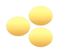 MagiDeal 3x miroirs ronds pour centres de table pour tables plateaux de miroir décoratifs plaque de miroir rond acrylique décoratif pour ornement de table, or 30cm