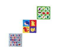 MagiDeal 3x Papiers de Soie Sensoriels pour Bébé Jouet Sensoriel Apprentissage Des Habiletés Motrices Doux Coloré Montessori Remplissage de Boîte de Mouchoirs, Modèle D